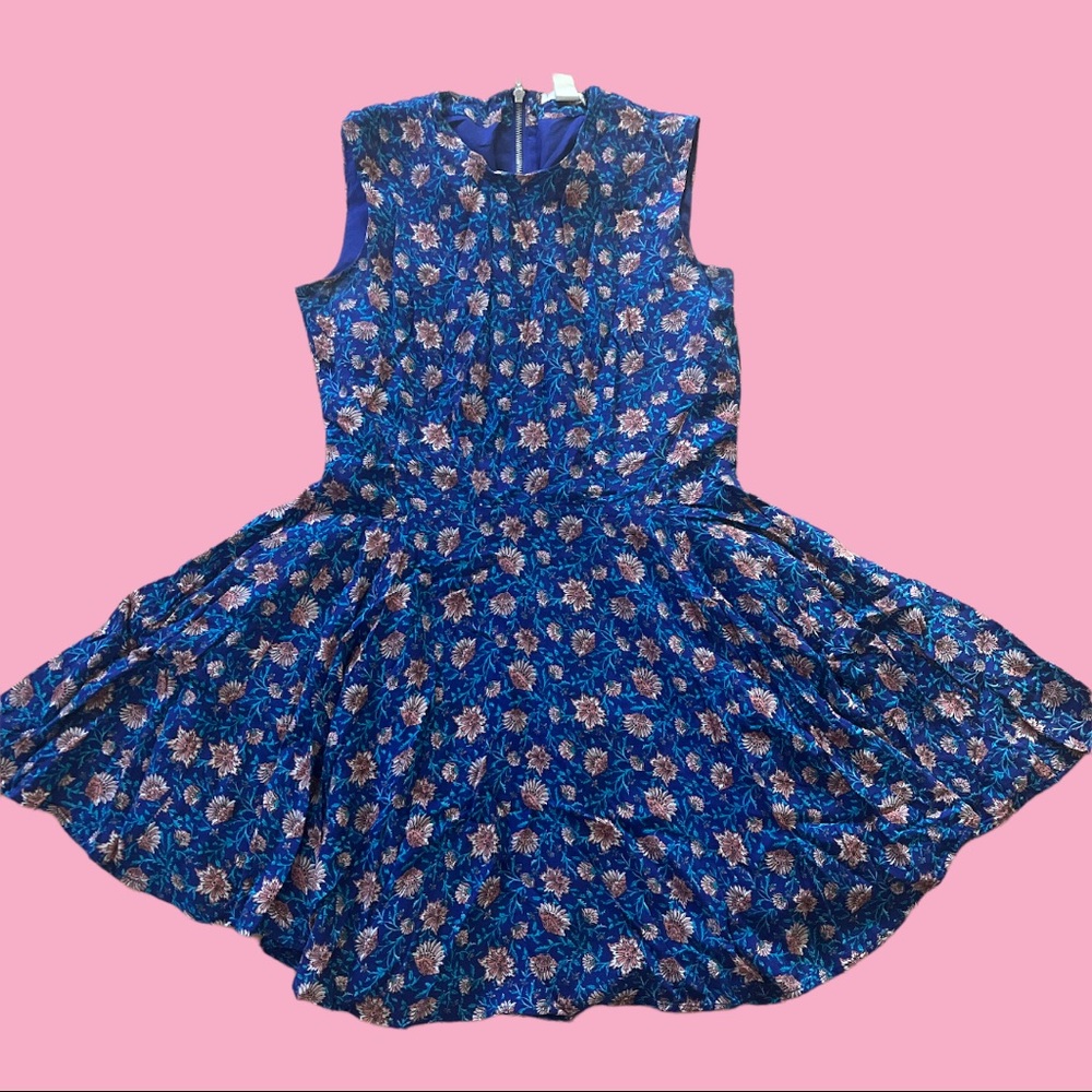 Blue dress